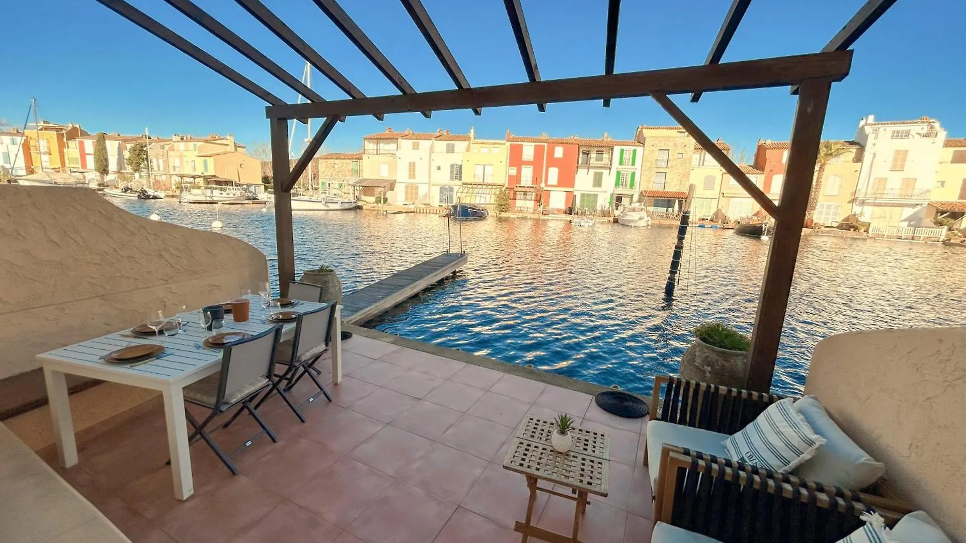 House With Mooring - Centerclose To Beach Grimaud