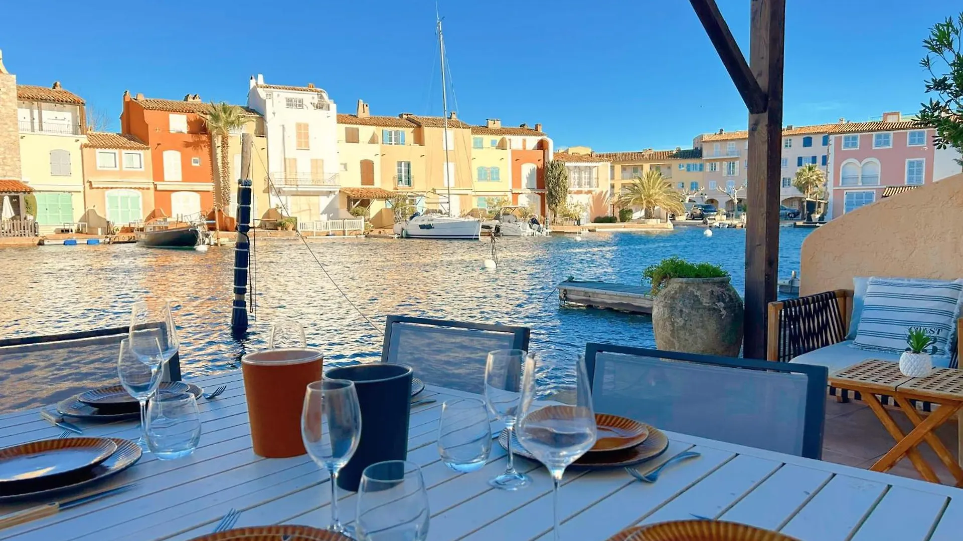 House With Mooring - Centerclose To Beach Grimaud Holiday home